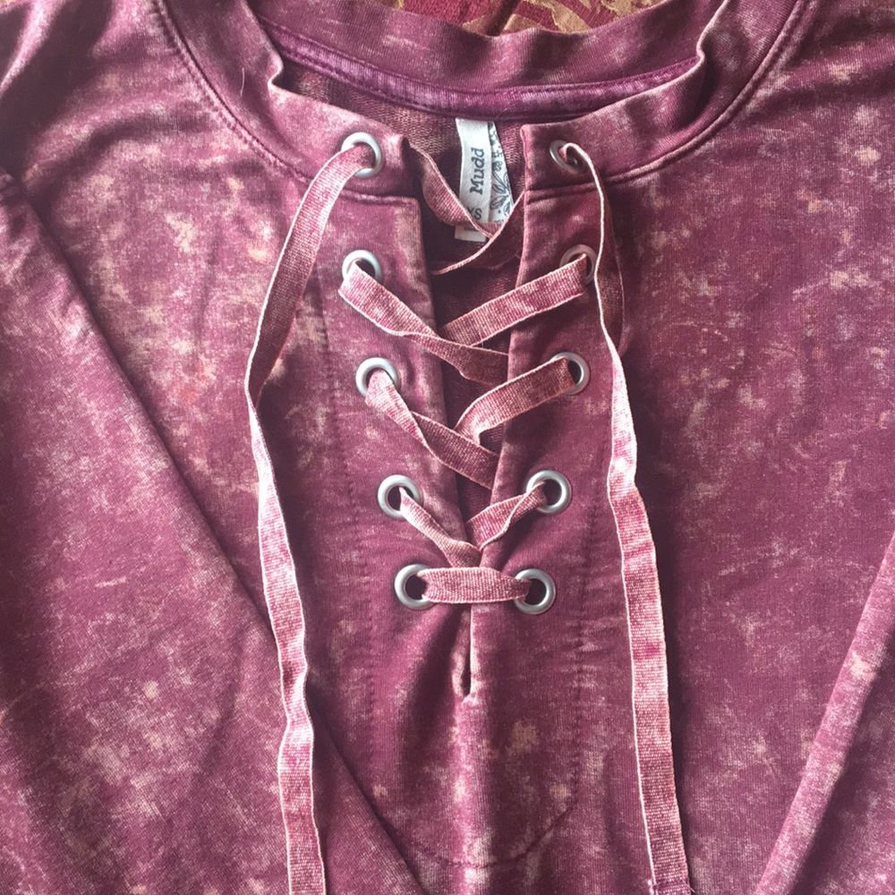 Maroon blouse - Picture 2 of 3